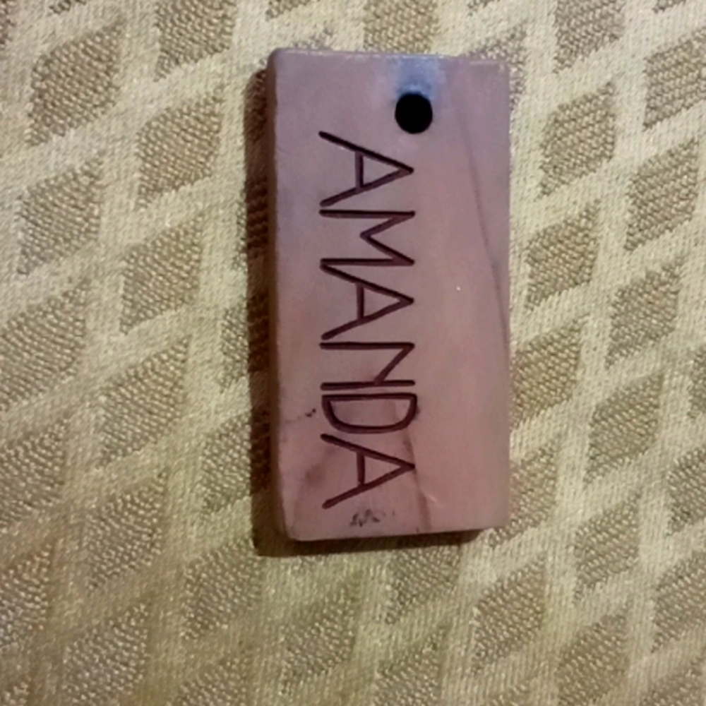 "Amanda" keychain